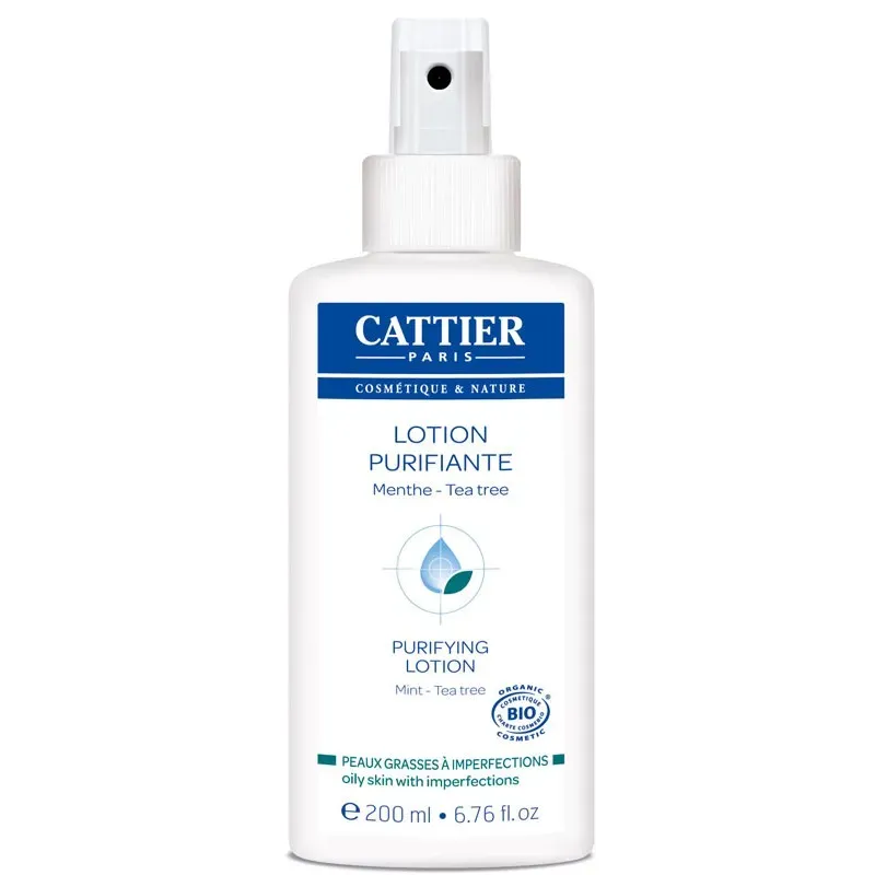 Cattier Loción Purificante con Tea Tree, 200 ml | Farmacia Barata