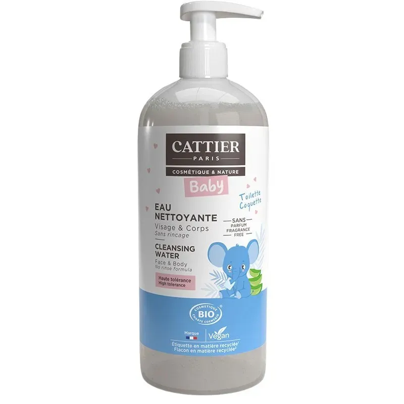 Cattier Agua Limpiadora Micelar Bebé, 500ml | Farmacia Barata Cattier Agua Limpiadora Micelar Bebé, 500ml | Farmacia Barata