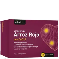 Vitalart Arroz Rojo CoQ10, 60 comprimidos