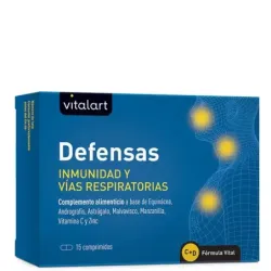 Vitalart Defensas inmunidad y vías Respiratorias, 15 comprimidos