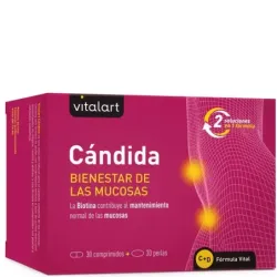 Vitalart Cándida, 30 perlas y 30 comprimidos