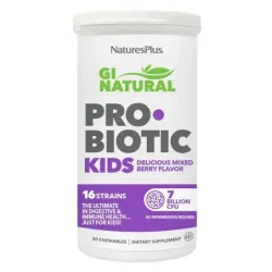 Natures Plus GI Natural Probiotics Kids, 30 Comp. Mast.