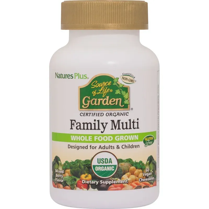 Nature's Plus Garden Family Multi 60 comp. Mastic. | Farmacia Barata Nature's Plus Garden Family Multi 60 comp. Mastic. | Farmacia Barata