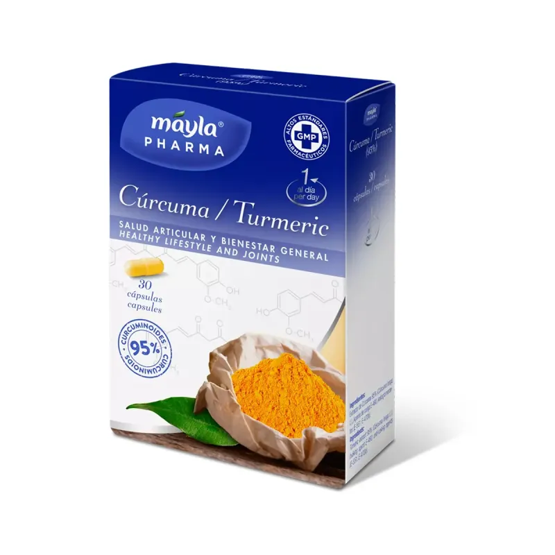 Mayla Curcuma, 30 cápsulas | Farmacia Barata