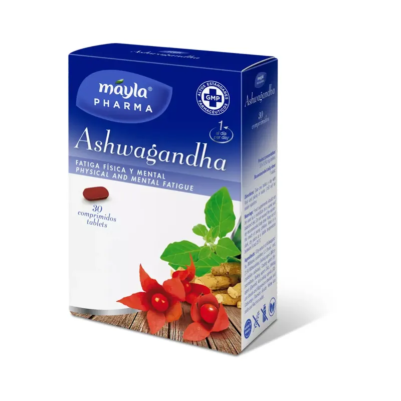 Mayla Ashwagandha, 30 cápsulas | Farmacia Barata
