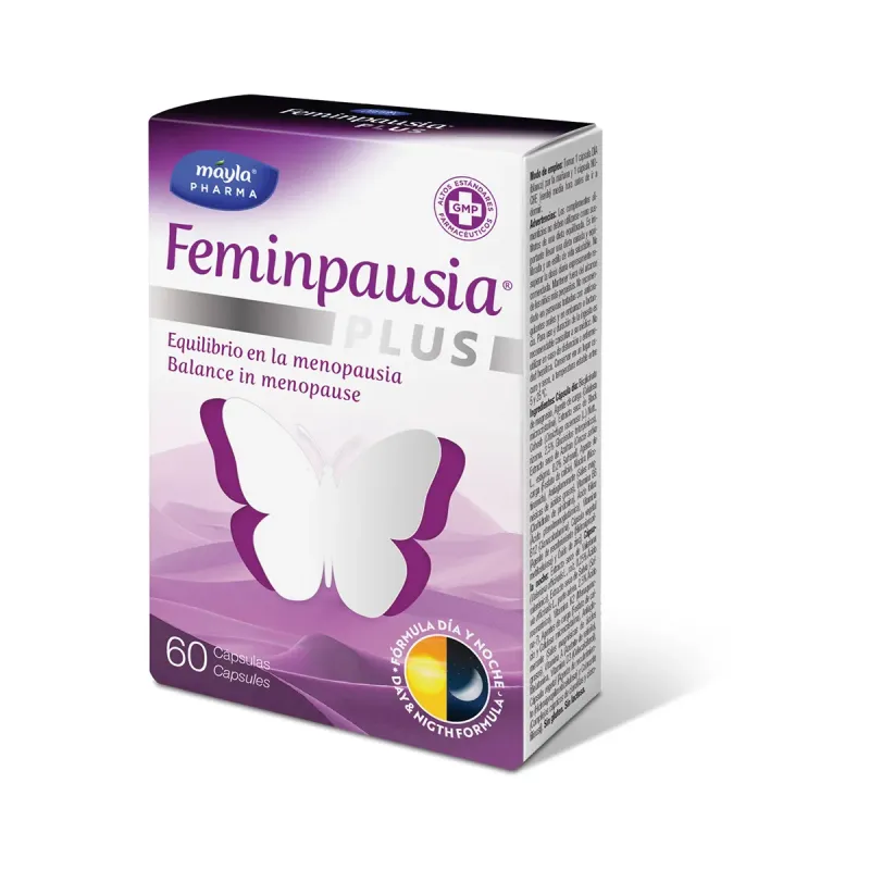 Mayla Feminpausia Plus, 60 cápsulas | Farmacia Barata