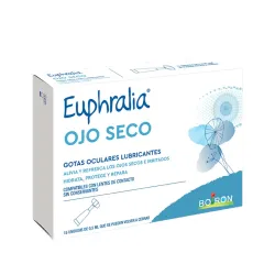 Euphralia Ojo Seco Gotas Oculares Lubricante, 15 unidosis de 0,5 ml