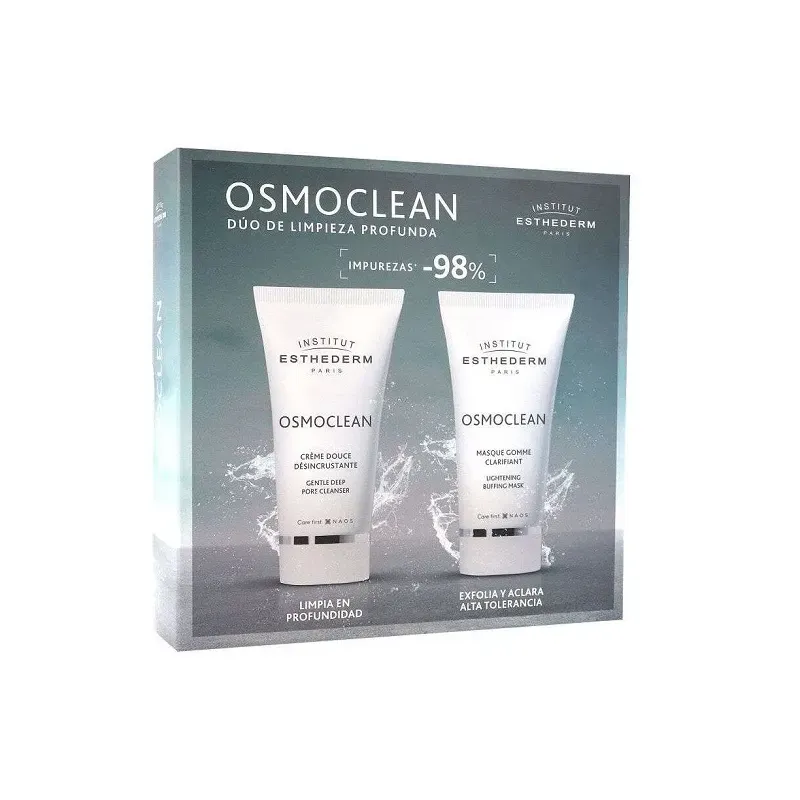 Esthederm Osmoclean crema desincrustante+mascarilla exfoliante 2x75 ml Esthederm Osmoclean crema desincrustante+mascarilla exfoliante 2x75 ml