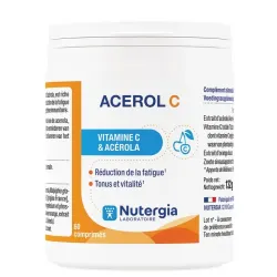 Nutergia Acerol C, 60 comprimidos