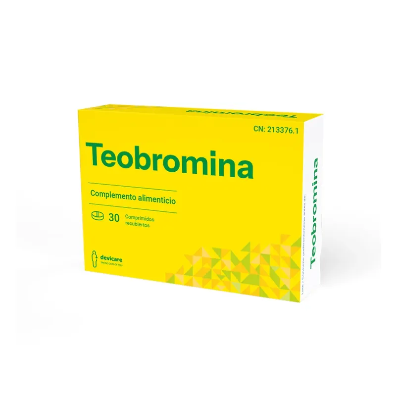Teobromina 30 comprimidos | Farmacia Barata