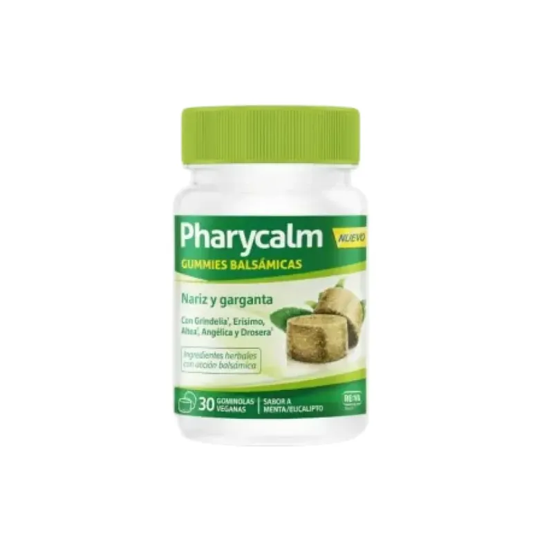 Pharycalm Gummies Balsamicas Sabor Menta Eucalipto, 30 gummies | Farmacia Barata