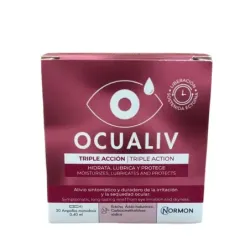 Ocualiv Triple Acción, 20 ampollas de 0,35ml