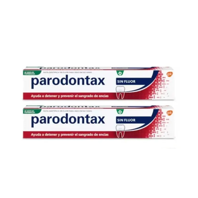 Parodontax Sin Fluor Duplo, 2x75 g | Farmacia Barata