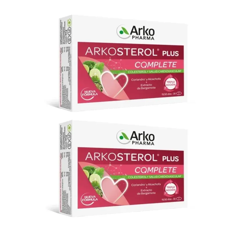 Arkosterol Complete Duplo, 2x30 comprimidos | Farmacia Barata