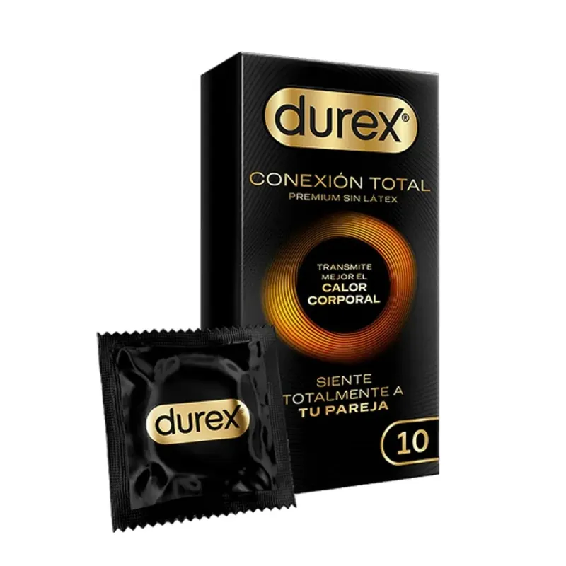 Durex Conexion Total Extra Lubricado, 10 unidades | Farmacia Barata