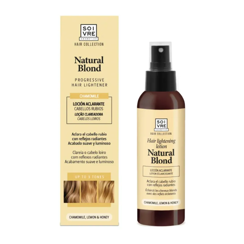 Soivre Loción Aclarante Natural Blond 100 ml | Farmacia Barata