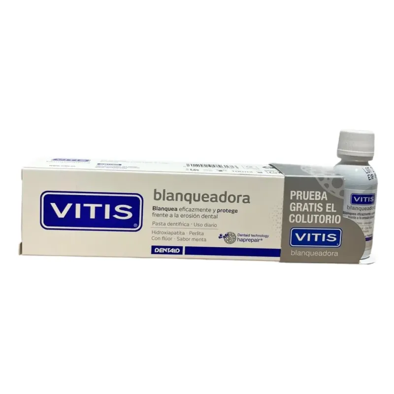 Vitis pasta blanqueadora, 100m + Regalo | Farmacia Barata
