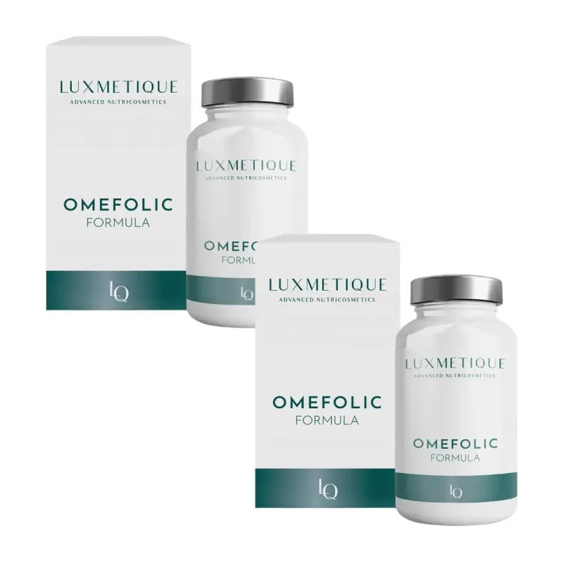Luxmetique Formula Omefolic Duplo 2x60 perlas | Farmacia Barata