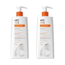 Leti AT4 Leche Corporal Duplo, 2x500 ml