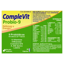 Bluecube CompleVit Probio‑9 60 cápsulas | Farmacia Barata