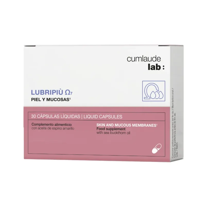 Cumlaude Lubripiù Omega 30 cápsulas | Farmacia Barata Cumlaude Lubripiù Omega 30 cápsulas | Farmacia Barata