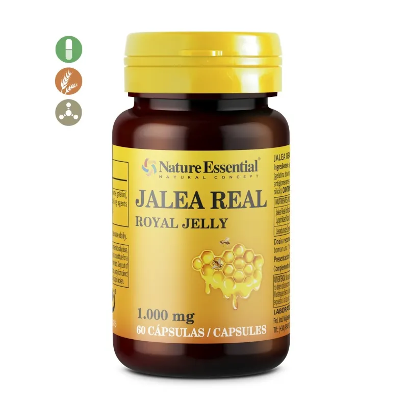 Jalea Real 1000 mg 60 cápsulas | Farmacia Barata
