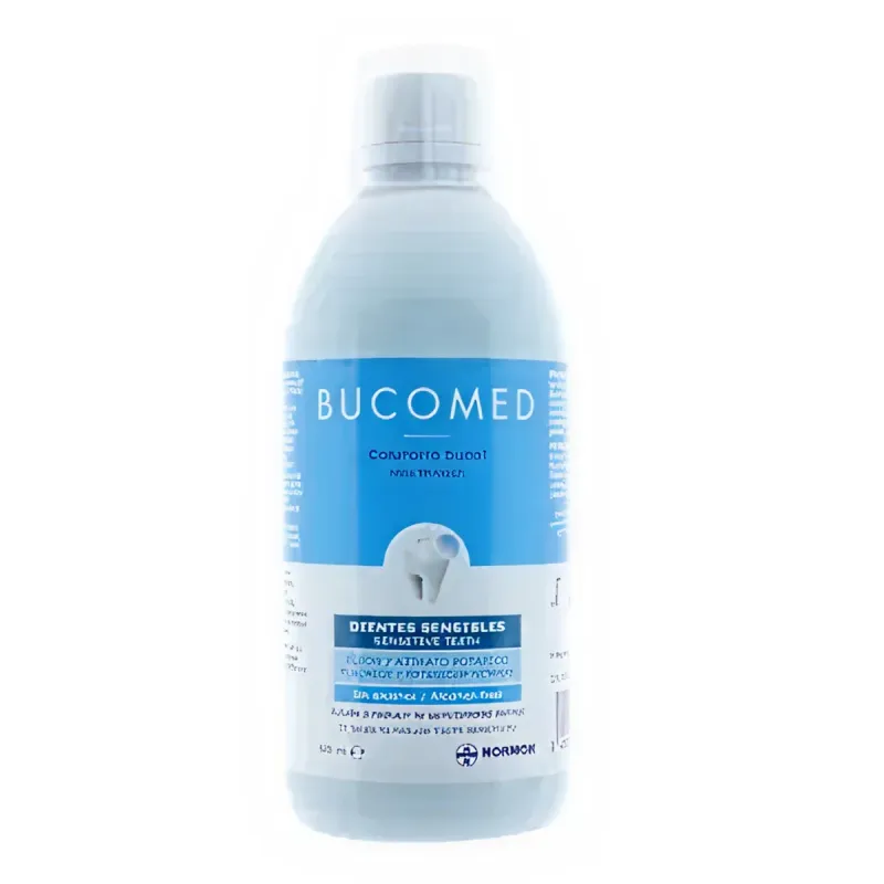 Bucomed dientes sensibles colutorio, 500 ml | Farmacia Barata Bucomed dientes sensibles colutorio, 500 ml | Farmacia Barata