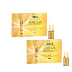 Isdinceutics Instant Flash Duplo, 2x5 ampollas