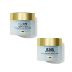 Isdinceutics Hyaluronic Moisture crema facial piel normal/seca Duplo, 2x50 ml