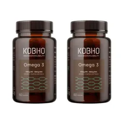 Kobho Omega 3 Duplo, 2x60 cápsulas