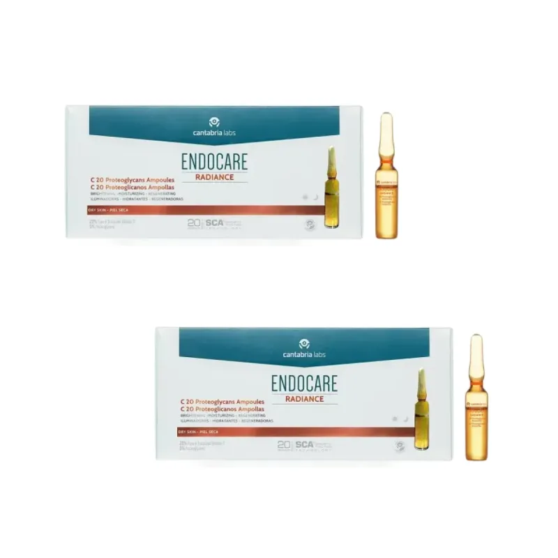 Endocare Radiance C 20 Proteoglicanos Duplo, 2x30 ampollas | Farmacia Barata