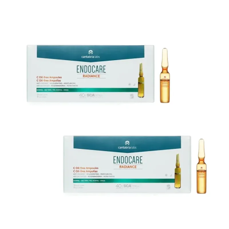 Endocare Radiance C oil-free Duplo, 2x30 ampollas | Farmacia Barata