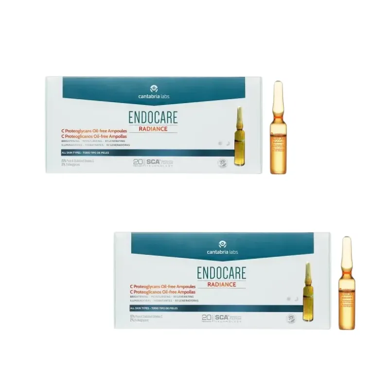 Endocare Radiance Proteoglicanos oil-free Duplo, 2x30 ampollas | Farmacia Barata