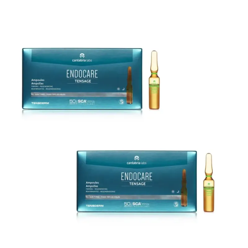 Endocare Tensage ampollas Duplo, 2x20 ampollas | Farmacia Barata