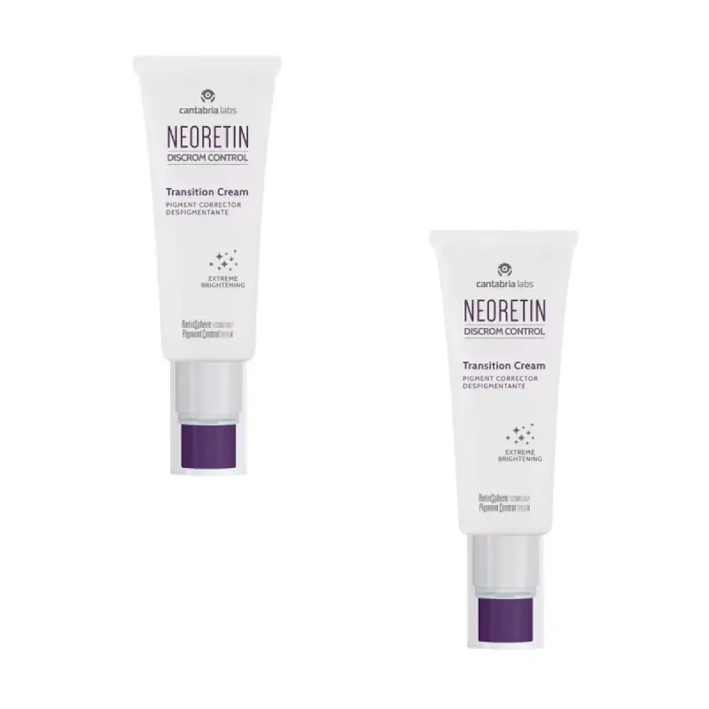 Neoretin Discrom Transition Crema Despigmentante Duplo, 2x50 ml | Farmacia Barata