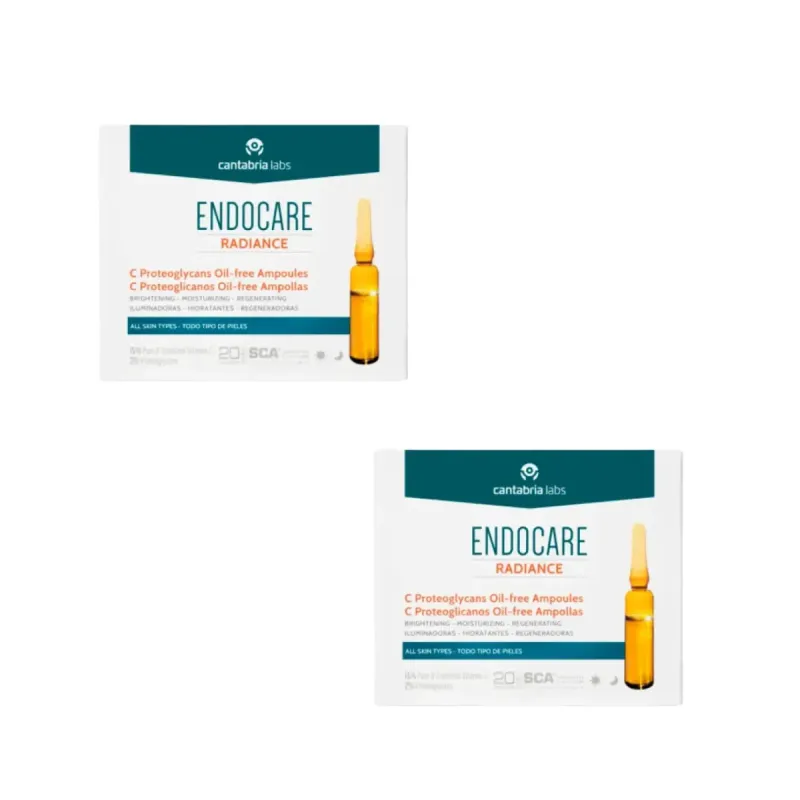 Endocare Radiance C Proteoglicanos Oil-free Duplo, 2x10 ampollas | Farmacia Barata