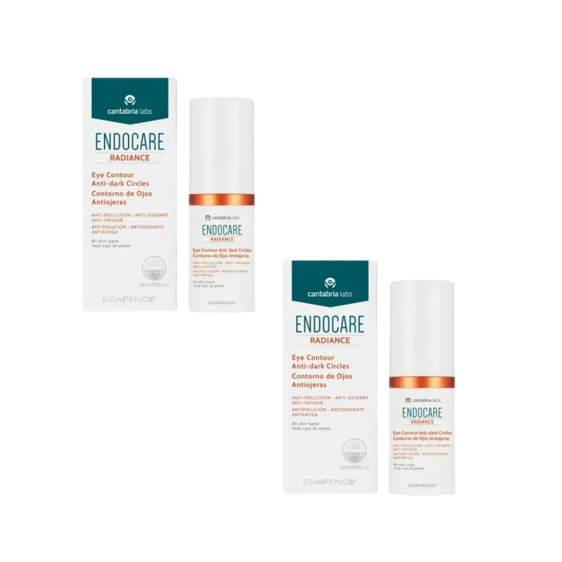Endocare Radiance Contorno de Ojos Antiojeras Duplo, 2x15ml | Farmacia Barata