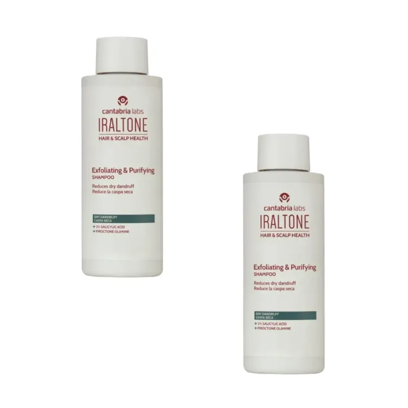 Iraltone champu exfoliante Duplo, 2x200 ml | Farmacia Barata