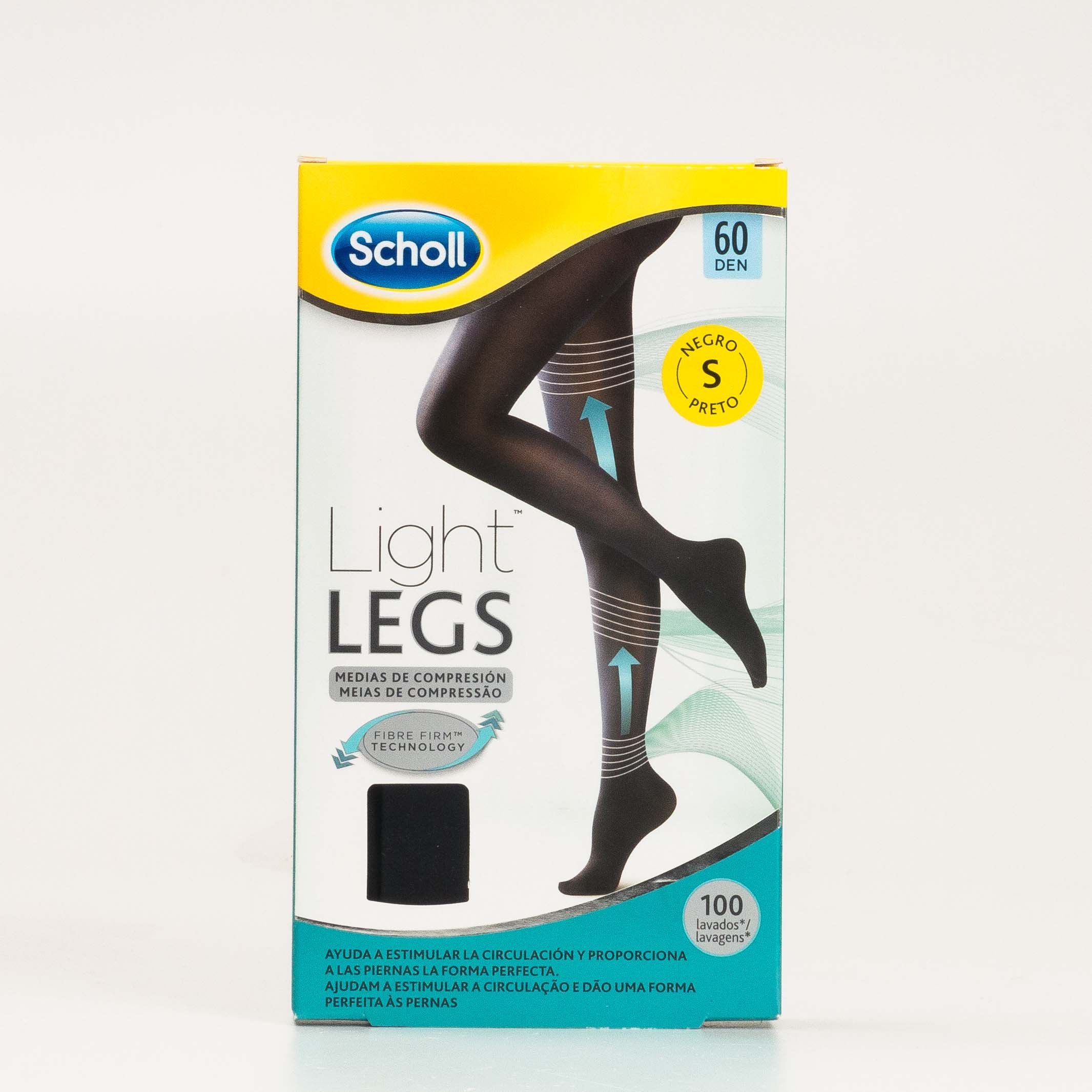 trimestre Manifiesto salado Dr Scholl Medias de compresión negro talla S 60 den, 1 unidad| Farmacia  Barata