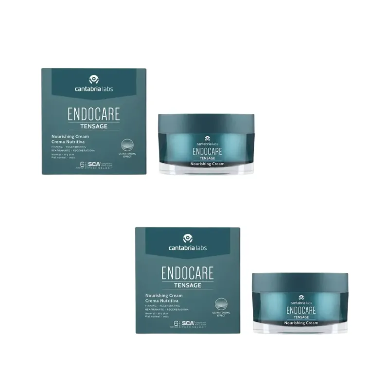 Endocare Tensage Crema Nutritiva Duplo, 2x50 ml | Farmacia Barata