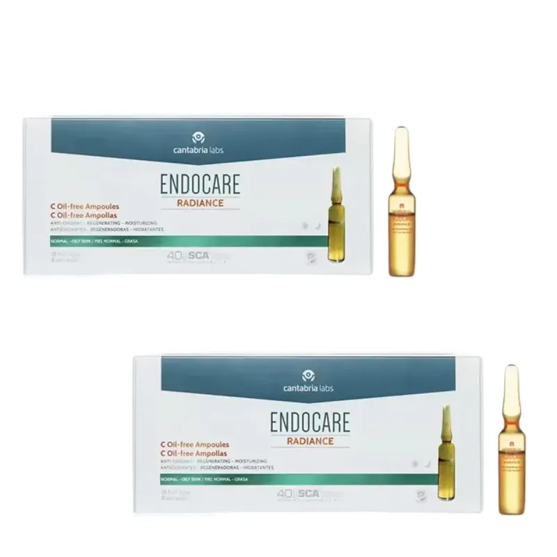 Endocare Radiance-C oil-free Duplo, 2x10 ampollas | Farmacia Barata