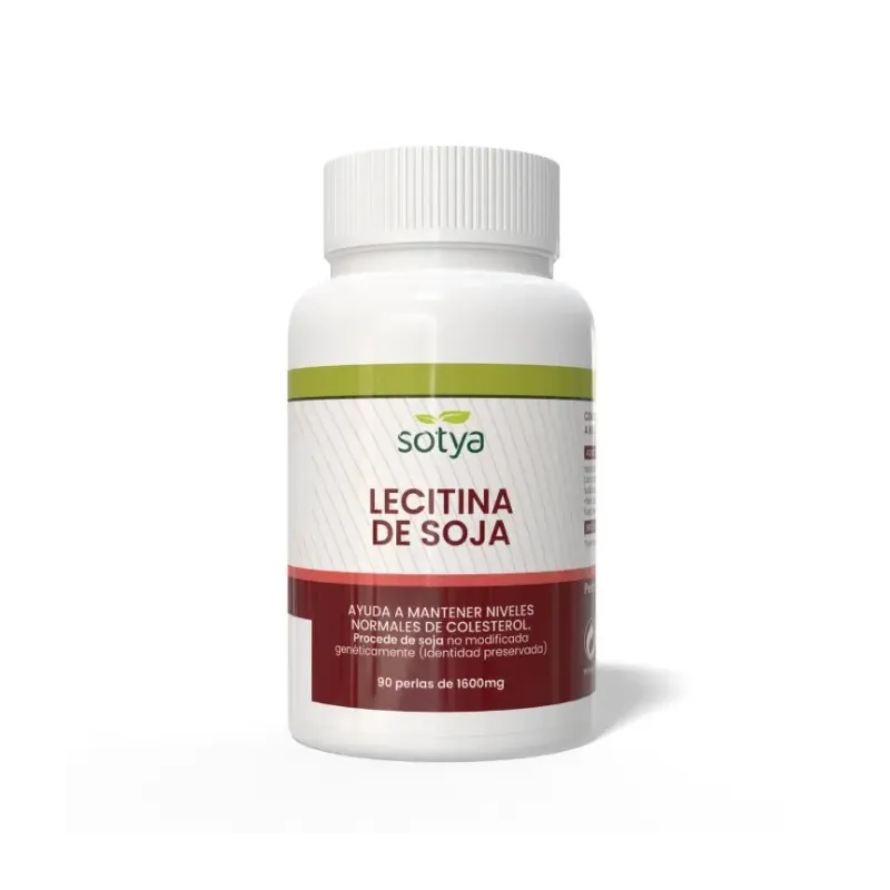 Lecitina de Soja 1600 mg 90 Perlas | Farmacia Barata