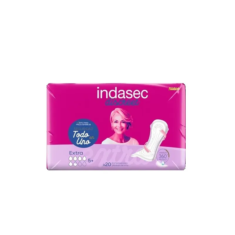 Indasec Discreet Extra, 20 Uds | Farmacia Barata