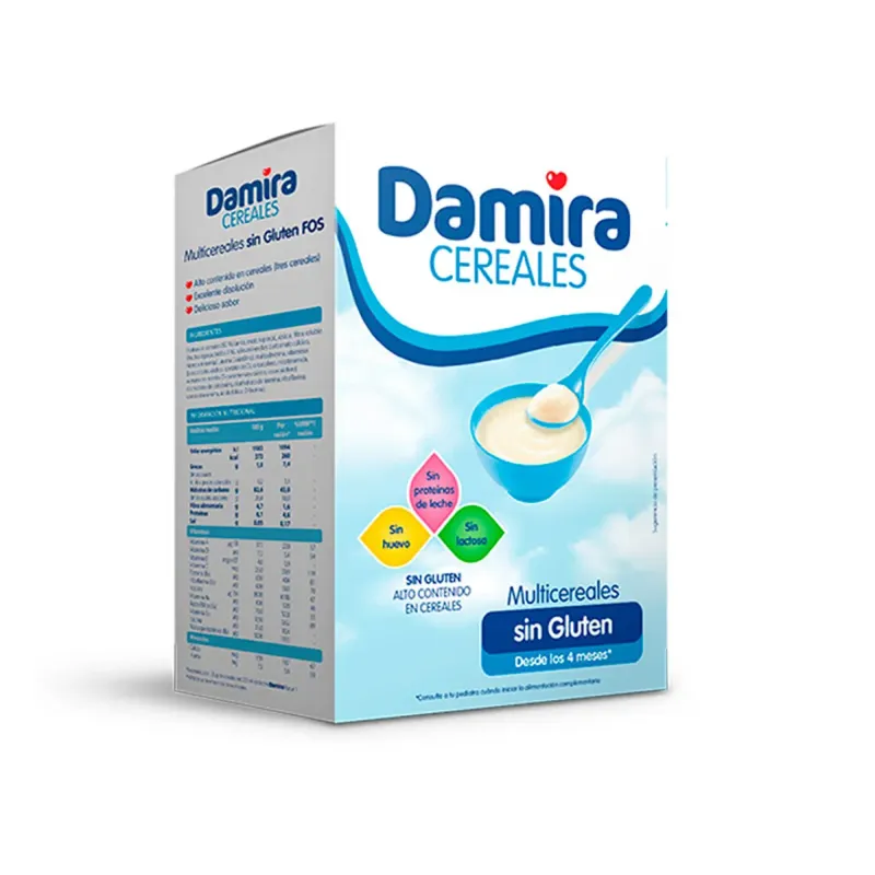Damira Papilla Cereales Sin Gluten | Farmacia Barata