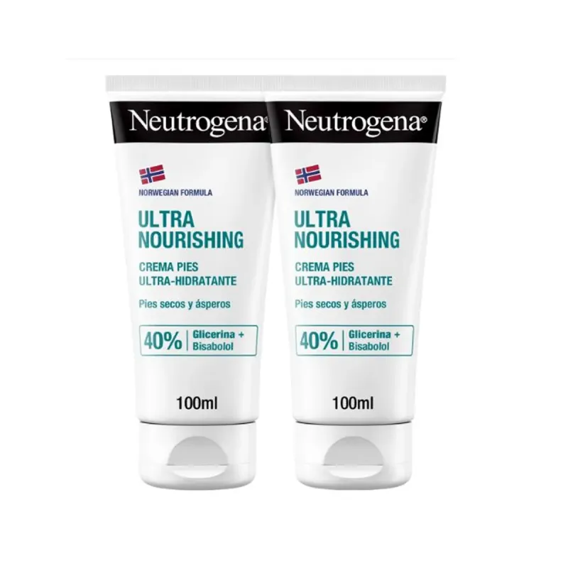 Neutrogena crema Pies, 100ml + 100ml | Farmacia Barata