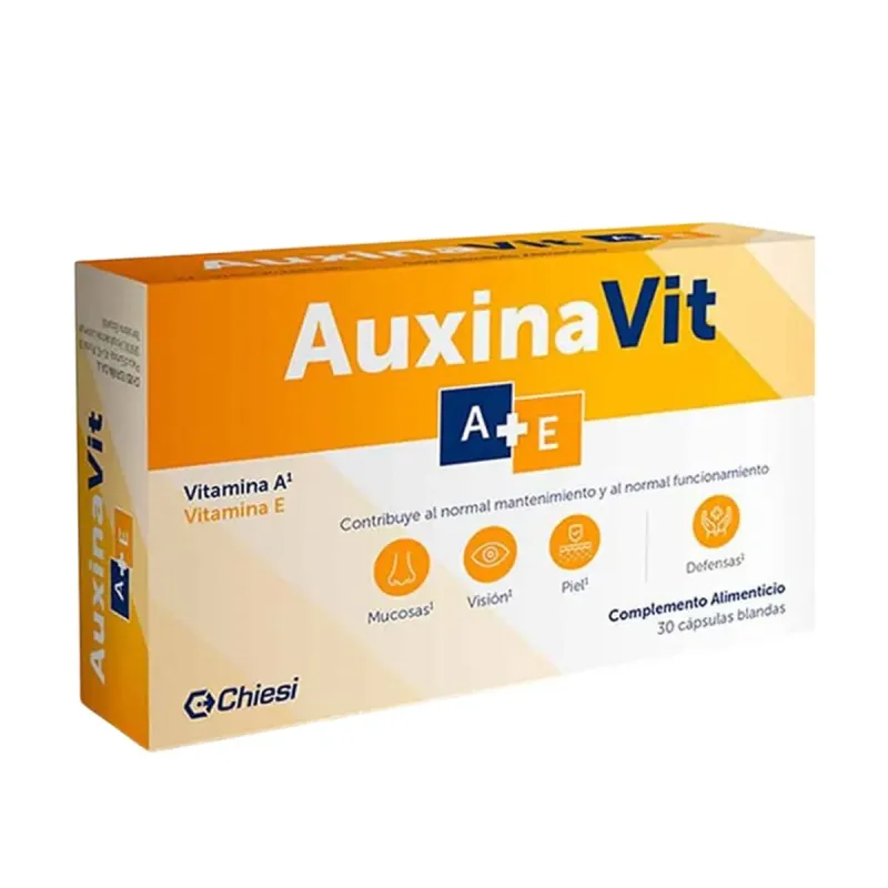 Auxinavit A + E 30 cápsulas blandas | Farmacia Barata Auxinavit A + E 30 cápsulas blandas | Farmacia Barata