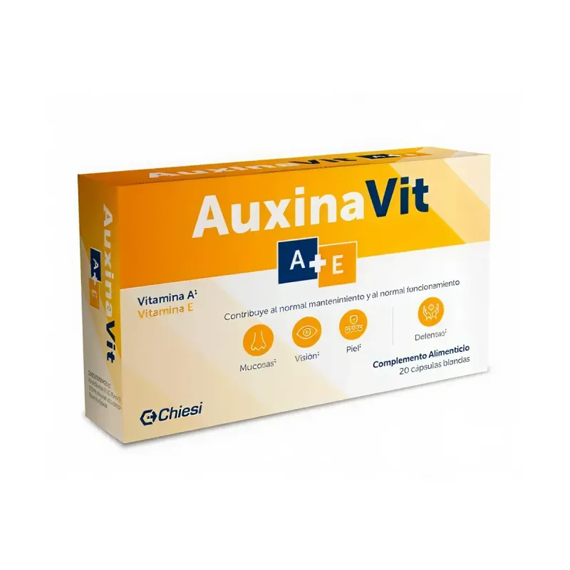 Auxinavit A + E 20 cápsulas blandas | Farmacia Barata Auxinavit A + E 20 cápsulas blandas | Farmacia Barata