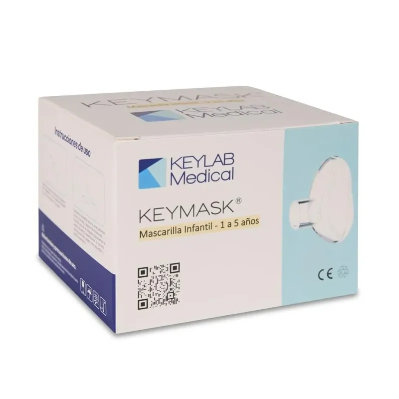 Mascarilla Inhalación Keymask Infantil 1 ud | Farmacia Barata