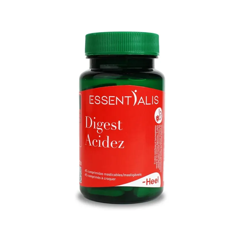Essentialis Digest Acidez 45 Comprimidos Masticables | Farmacia Barata Essentialis Digest Acidez 45 Comprimidos Masticables | Farmacia Barata