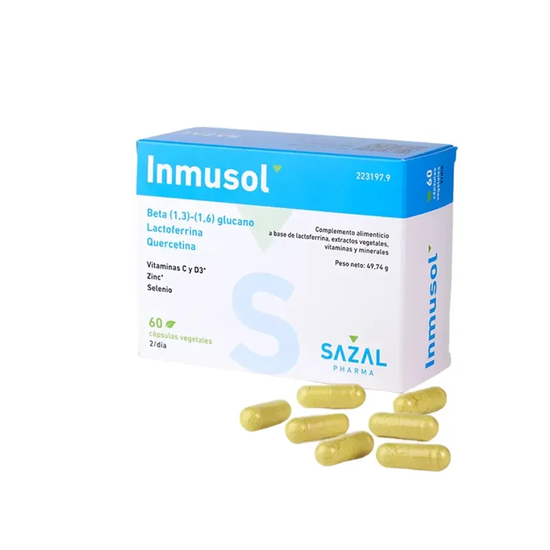 Inmusol 60 cápsulas | Farmacia Barata Inmusol 60 cápsulas | Farmacia Barata